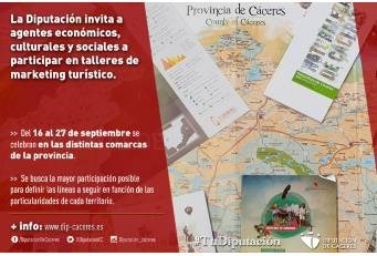 Diputación de Cáceres continúa trabajando en el Plan Estratégico de marketing turístico sostenible de la provincia.