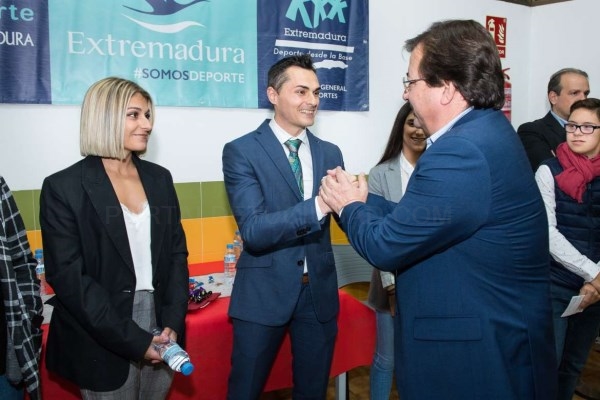 Manuel Rasero Ruiz y Marta García Lozano Premio Extremadura del Deporte 2019
