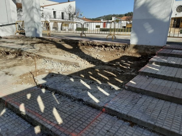 Comienzan las obras de accesibilidad en Rincón de Ballesteros