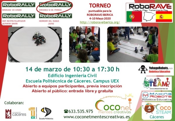 Torneo de robótica LEGO micro First Lego League en Cáceres
