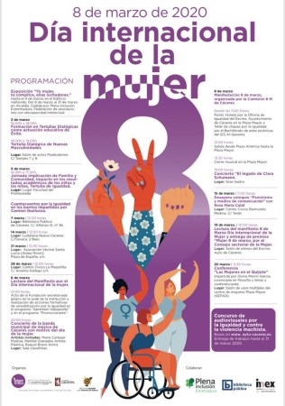 Marzo se convierte en el Mes de la Igualdad con actividades municipales y de colectivos con motivo del 8M