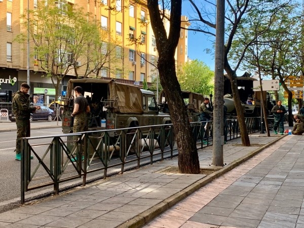 La Brigada XI del ejército de tierra realizará hoy trabajos de desinfección en Cáceres