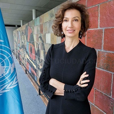 El Grupo de Ciudades Patrimonio de la Humanidad otorga el Premio Patrimonio 2020 a la Directora General de Unesco