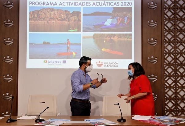 La Diputación presenta el Programa de Actividades de Turismo Acuático Verano 2020