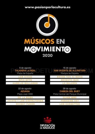 El "Festival Itinerante Músicos en Movimiento" se pone de nuevo en marcha