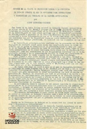 Los dipensarios antipalúdicos, la lucha contra la malaria durante cuarenta años