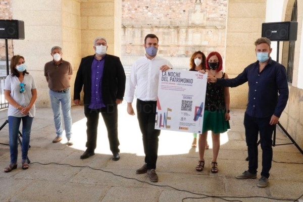 Cáceres celebrará el 12 de septiembre la Noche del Patrimonio, afianzando su compromiso con la creación, la cultura y el patrimonio de la ciudad