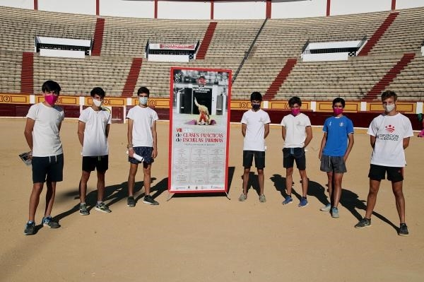 Eric Olivera, Sergio Sánchez y Filipe Martinho, finalistas del VIII Certamen de Clases Prácticas de Escuelas Taurinas de la Diputación de Badajoz