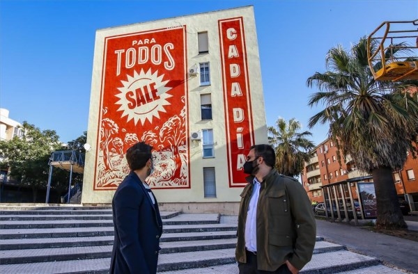 Salaya recuerda que trabaja en la regeneración de Aldea Moret