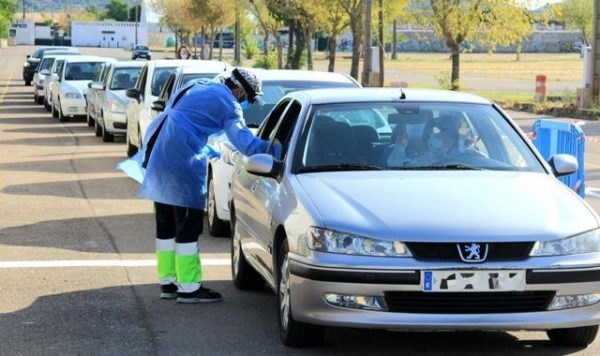 Un ‘auto-covid’ en el ferial de Cáceres centralizará las PCR