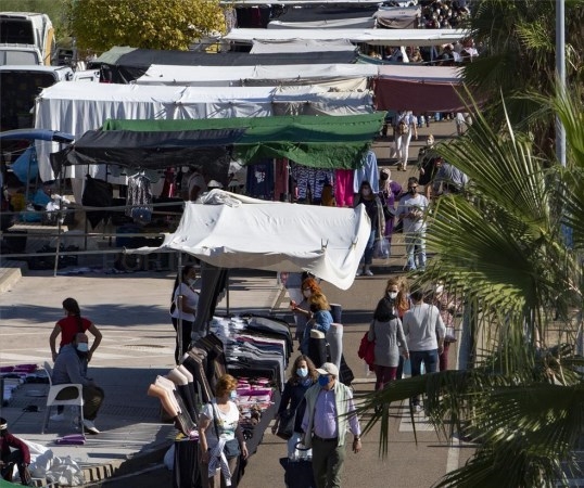 "¿Pero hoy había mercadillo?"