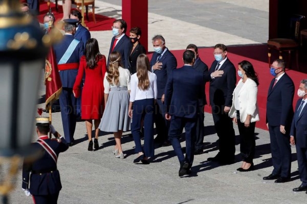 Fernández Vara asiste en Madrid a los actos conmemorativos del 12 de octubre