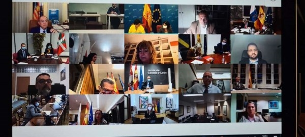 Extremadura participa en la reunión de la CARUE en la que se ha abordado como único punto la situación actual del Brexit