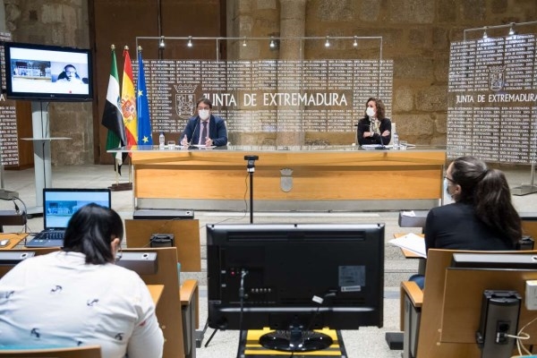 El Consejo de Gobierno acuerda el cierre perimetral de Hervás, Alcuéscar y Arroyomolinos por la Covid-19