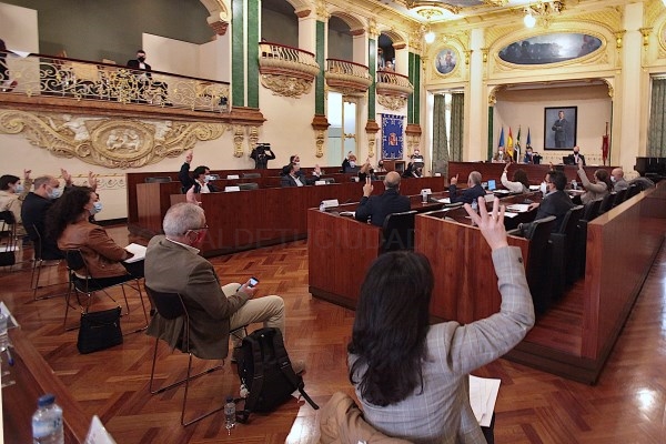 La Diputación aprueba en pleno su adhesión a la declaración de la FEMP por el Día Internacional de la Eliminación de la Violencia contra la Mujer