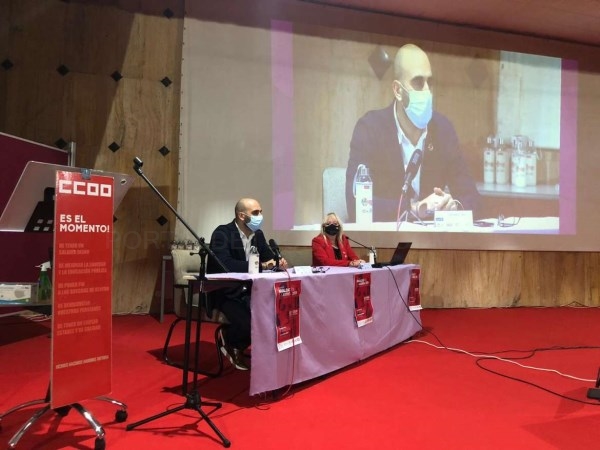 El director de la AEXCID valora la historia de las organizaciones sindicales en la lucha por las igualdades
