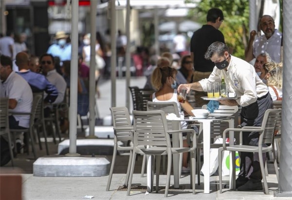 La suspensión de la tasa de terrazas estará en vigor desde el 1 de enero