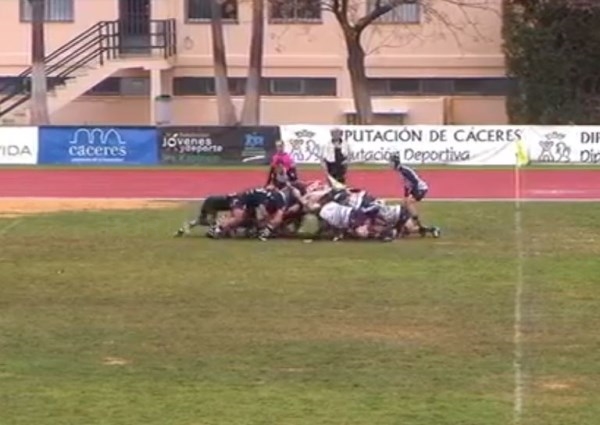 El Extremadura CAR Cáceres consigue 5 valiosos puntos ante el CD Rugby Mairena