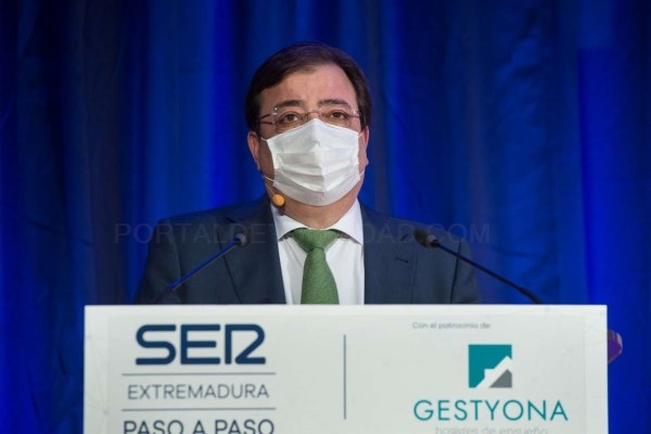 Fernández Vara destaca que Extremadura es una región que tiene 'un proyecto basado en la igualdad de oportunidades'