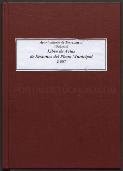 Ampliación de las actas digitalizadas de Torremayor