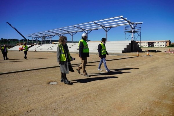 Las obras de la Ciudad del Fútbol avanzan a buen ritmo