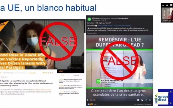 Un taller virtual da a conocer las herramientas con las que cuenta la UE para combatir la desinformación