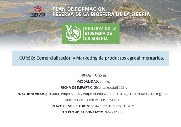 Abierto plazo de solicitudes para un curso online de Comercialización y Marketing de Productos Agroalimentarios
