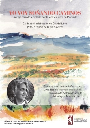 Encuentro con la ilustradora Leticia Ruifernández para celebrar el Día del Libro