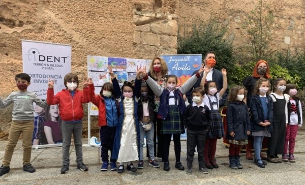 Jaime Martos Mostazo, del colegio Licenciados Reunidos, primer premio del Concurso Infantil de Dibujo de San Jorge
