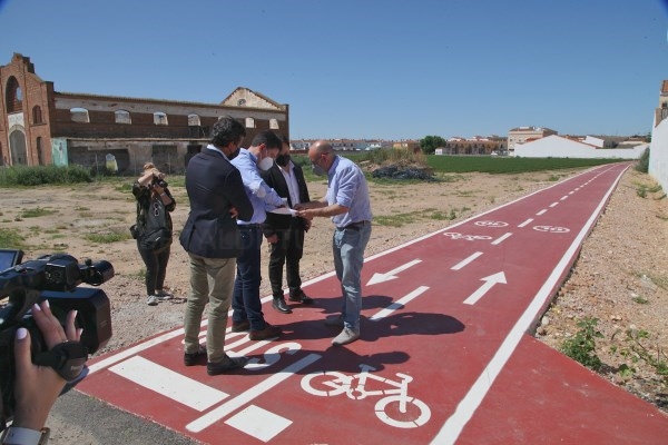 Las obras de la EDUSI Montijo-Puebla de la Calzada están ejecutadas en un 70%
