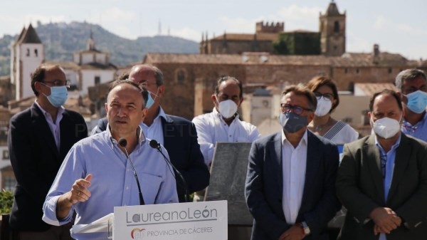 Laureano, el León vuelve a rugir para que el PP recupere la alcaldía de Cáceres
