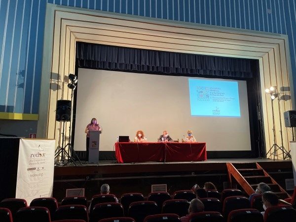 Begoña García clausura la Asamblea General de la Red Extremeña de Desarrollo Rural celebrada en Arroyo de la Luz