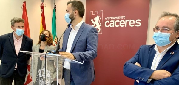 El alcalde Luis Salaya destaca la importancia de formar parte de nuevo de la Red de Cooperación de Ciudades en la Ruta de la Plata