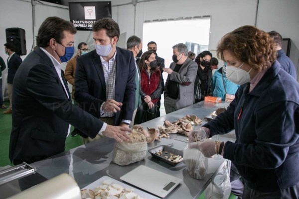 Fernández Vara defiende la creación de pequeñas empresas en los municipios para luchar contra la despoblación