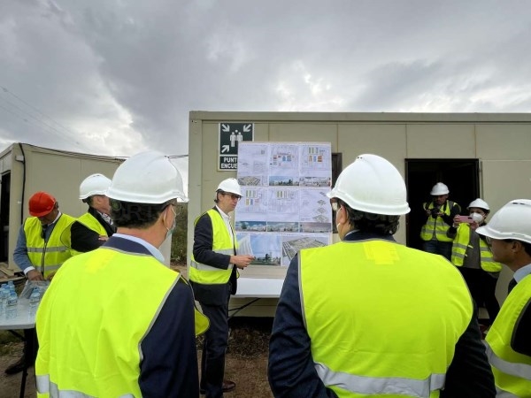 Vergeles afirma que la Junta está volcada en la terminación del nuevo hospital de Don Benito-Villanueva