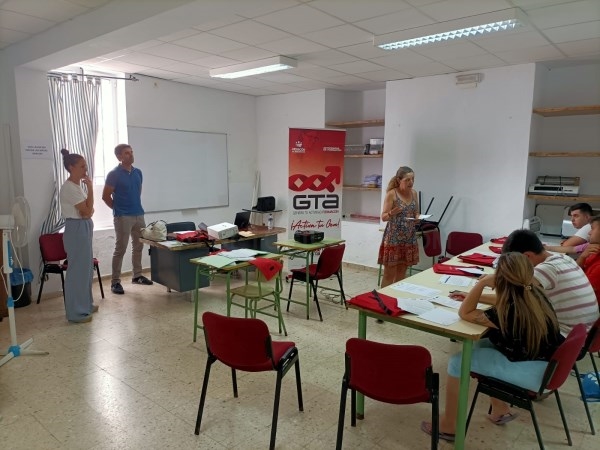 Inaugurada en Zahínos la 2ª edición de la acción formativa de ‘‘Socorrismo en Instalaciones Acuáticas"