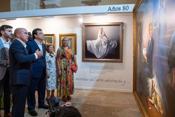 Fernández Vara inaugura en Trujillo el museo Jaime de Jaraíz y vista la exposición El Prado en las Calles