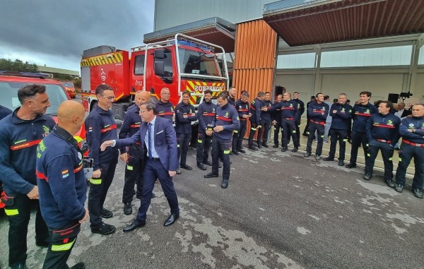 Los bomberos de Jerez de los Caballeros estrenan nuevo parque más moderno y funcional