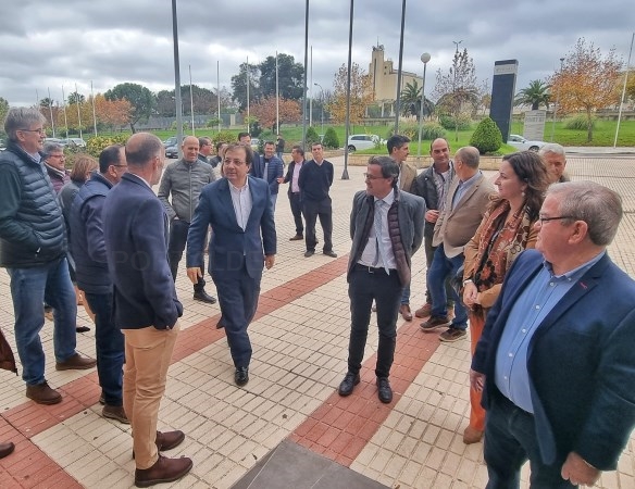 El presidente de la Diputación asiste a la clausura de los actos con motivo del 50 aniversario de la puesta en marcha del canal de Orellana