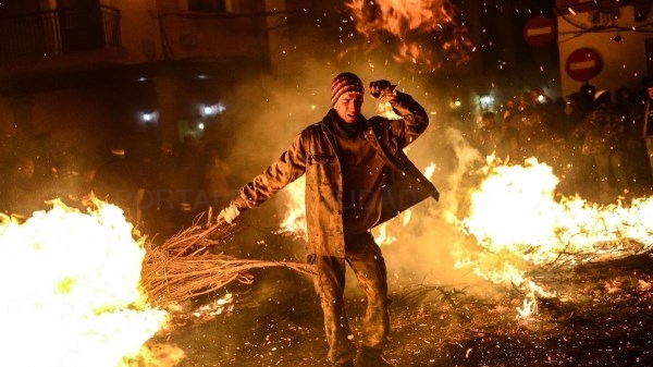 Cáceres arde en el 'Día de la Pura'