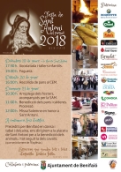 Benifaió celebrará del 19 al 21 de enero la tradicional fiesta de “Sant Antoni”
