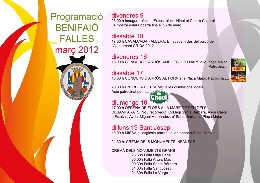 Programación Benifaió Fallas 2012