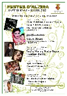 FESTES D'ALZIRA SANT BERNAT – JULIOL 2012