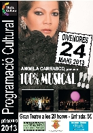Ángela Carrasco presenta un espectacle 100% MUSICAL!
