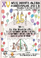 XV APLEC INFANTIL DE DANSES POPULARS 2013