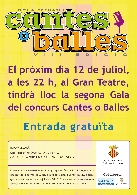 II GALA VIII CONCURSO CANTES O BALLES