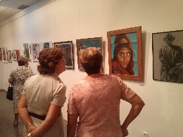 l’Exposició de pintura en Benifaió