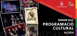 PROGRAMACIO CULTURAL TARDOR 2015 ALZIRA