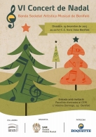 La SAM Benifaió, Amics de la Música i el Cor Madrigal protagonitzaran un dissabte musical i nadalenc