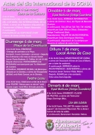 Alberic programa un sinfín de actos para celebrar el Día de la Mujer